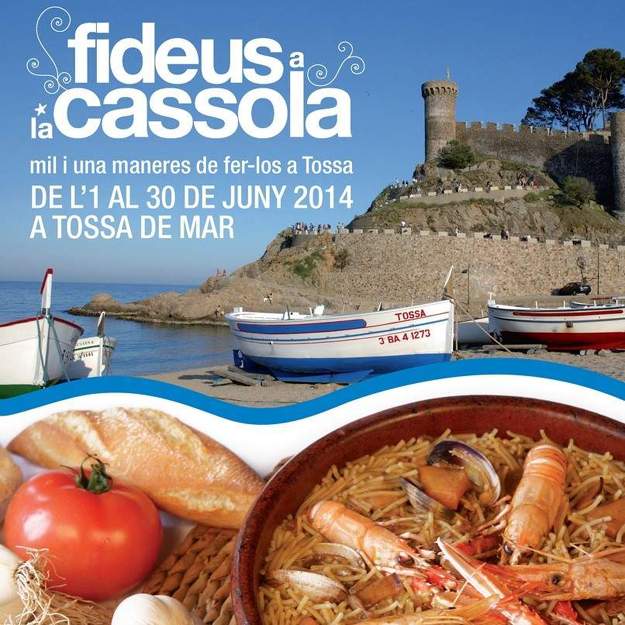 Jornades Gastronòmiques Fideus a la Cassola Tossa de Mar 2014