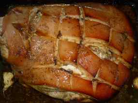 Espatlla de porc al forn amb patates fondant 03