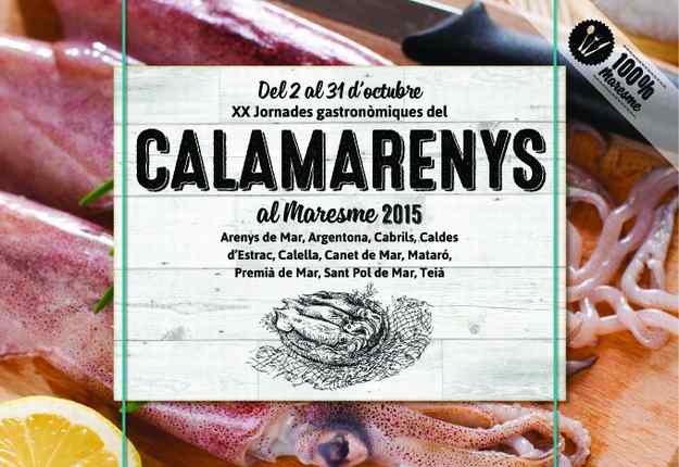 XX Jornades gastronòmiques del Calamarenys al Maresme 2015