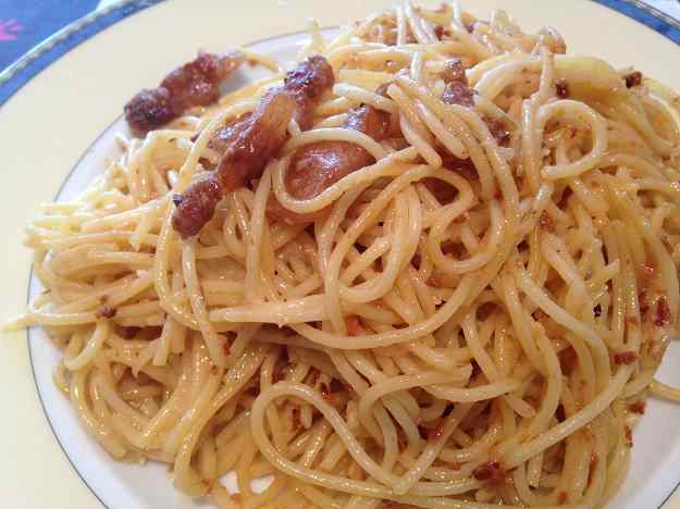 Espagetis a l’all